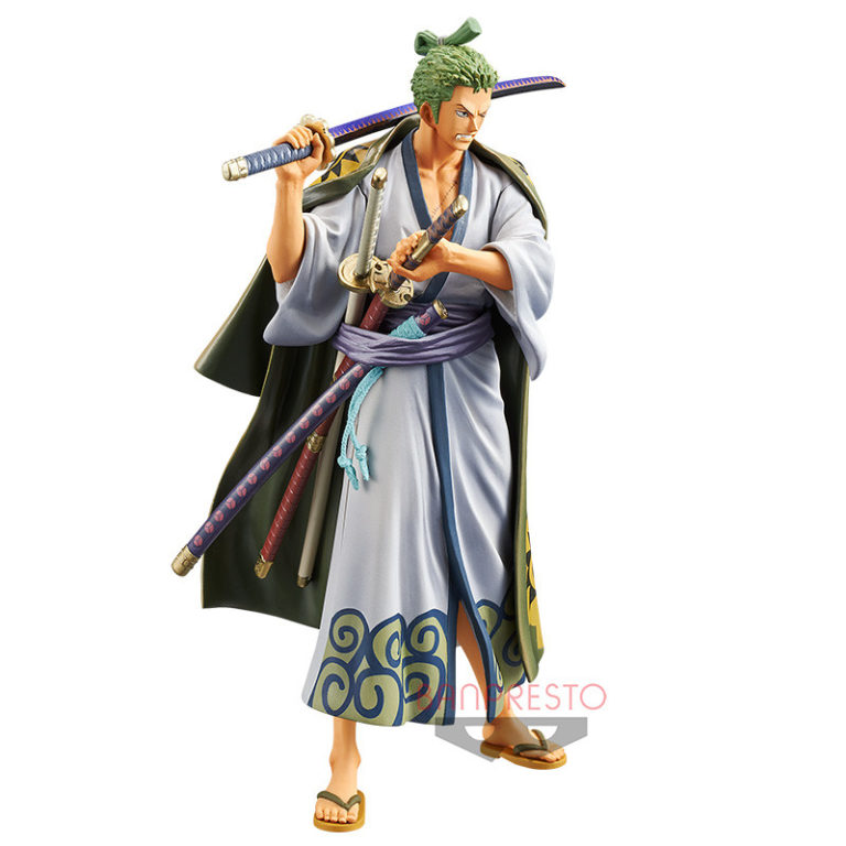 Zoro - The Grandline Men Wano Country Vol.2 - DXF Figure - Bandai ...